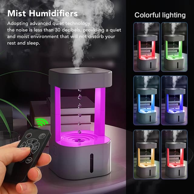 L'humidificateur anti-gravité dont les gouttes d'eau défient la pesanteur – image 2