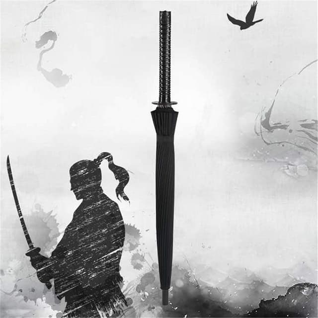 Le parapluie katana qui vous transforme en samouraï sous la pluie – image 5