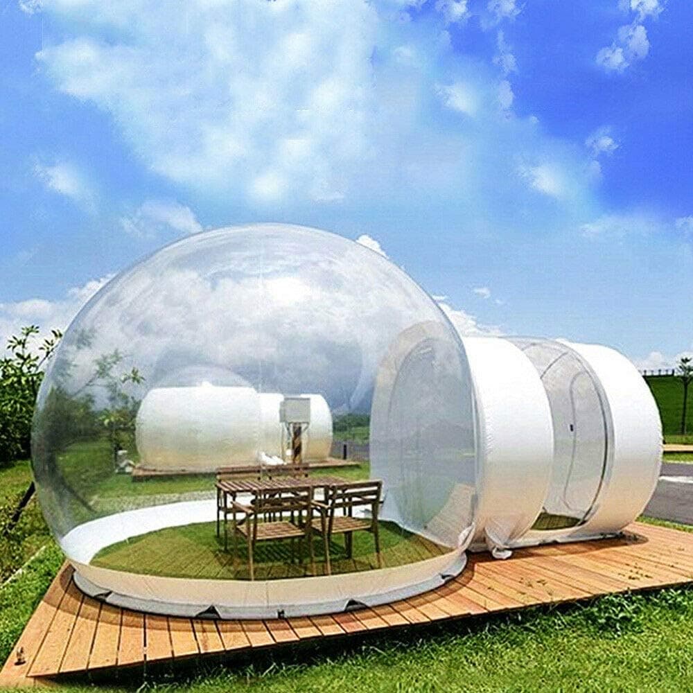 Tente Gonflable Transparente pour un Ciel étoilé